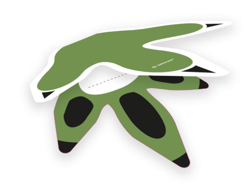 Marque place anniversaire dinosaure