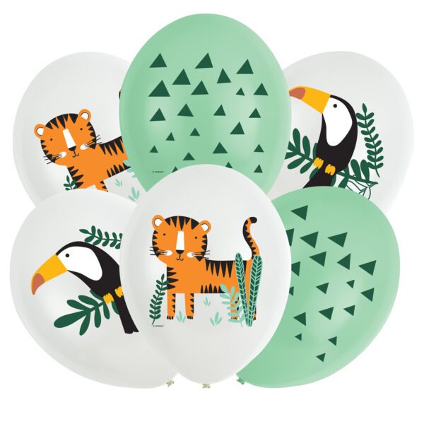Ballons anniversaire jungle