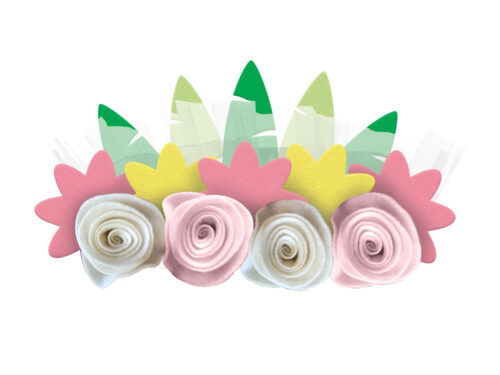 Serre tête fleuris anniversaire