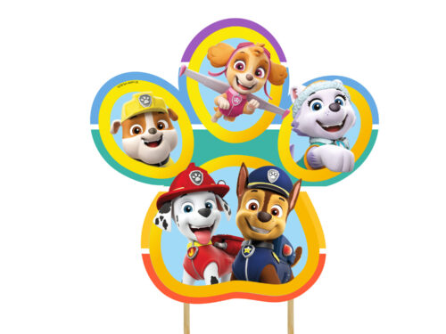 Décoration gâteau anniversaire Pat'Patrouille