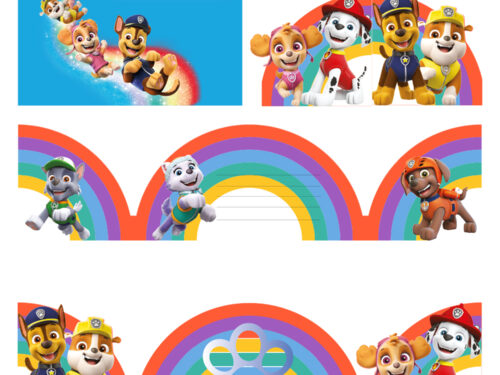 Carte invitation anniversaire Pat'Patrouille