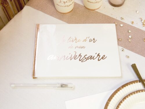 livre d'or de mon anniversaire