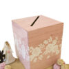urne mariage bois de rose