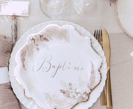 Décoration baptême Bohème chic