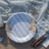 Assiette coquillage deco mer (2)