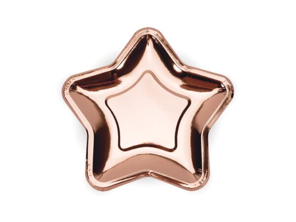 Assiette Rose gold