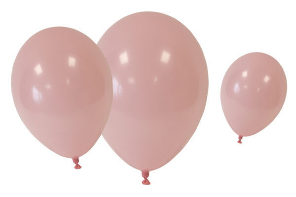 ballons opaques rose lot de 24