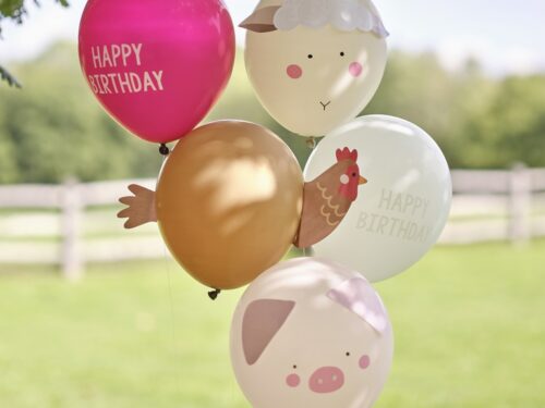 ballon anniversaire ferme