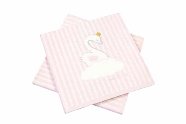 Serviettes cygnes