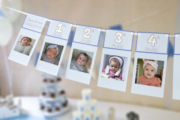 Guirlande d'évolution garçon