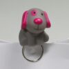 Clip Bill le chien rose et gris
