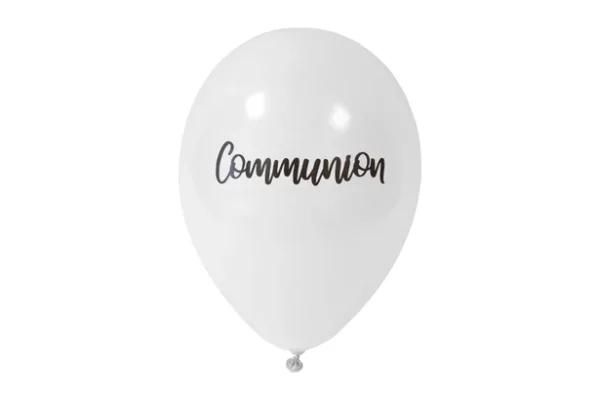 Ballon communion blanc