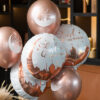 Ballon eid moubarak rose gold