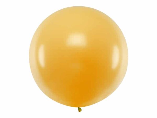 ballon géant or métallisé