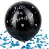Ballon gender Reveal fille ou garcon bleu 79210