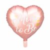 Ballon Cœur - "Mom to be" - Rose gold