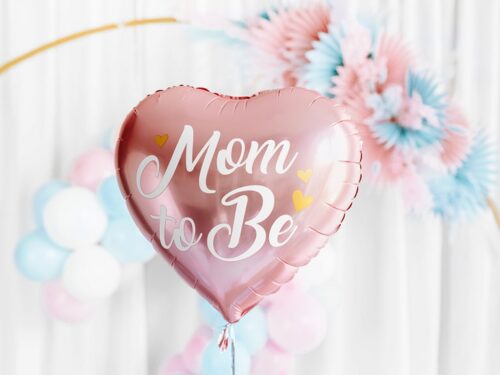 Ballon rose gold Mom to be