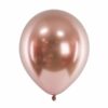 Ballon rose gold metalisé chromé
