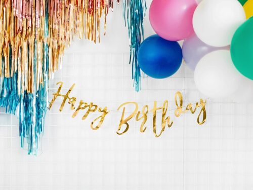 Bannière Happy Birthday