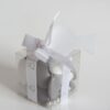 Boite à dragées cube -Transparent - 5cm - Lot de 10