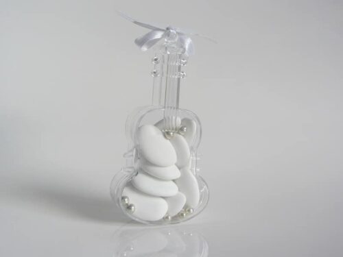 Boite à dragées violon - Plexi