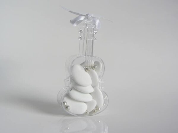 Boite à dragées violon - Plexi