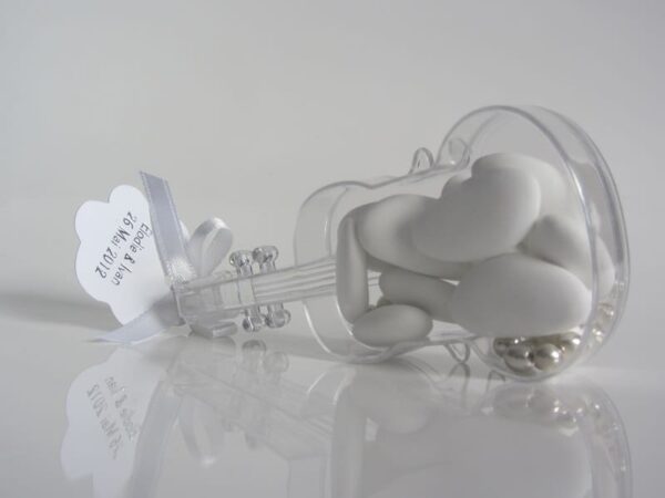 Boite à dragées violon - Plexi