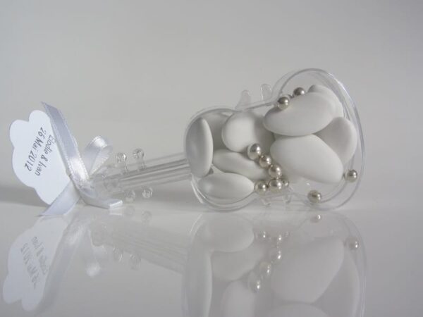 Boite à dragées violon - Plexi