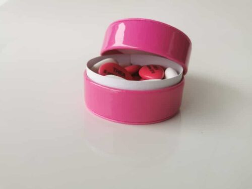 Boite à dragées Fuchsia