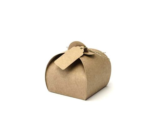 Boite dragées kraft