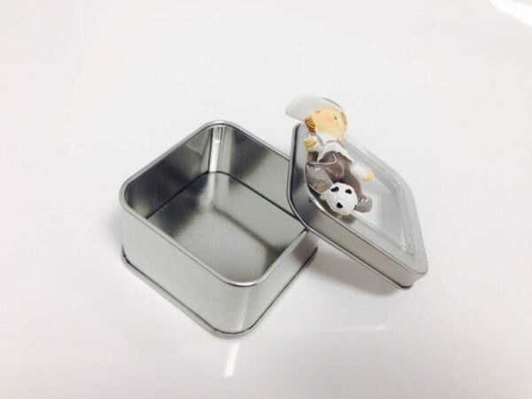 Boite à dragées en Métal - Carré