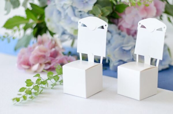 Boite à dragées chaise -Lot de 10