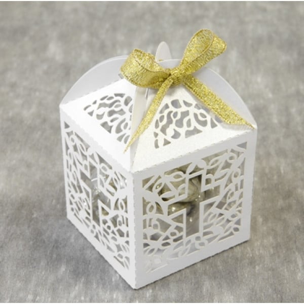 Boite a dragees communion croix