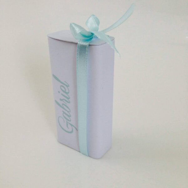 boite a dragees metal blanc