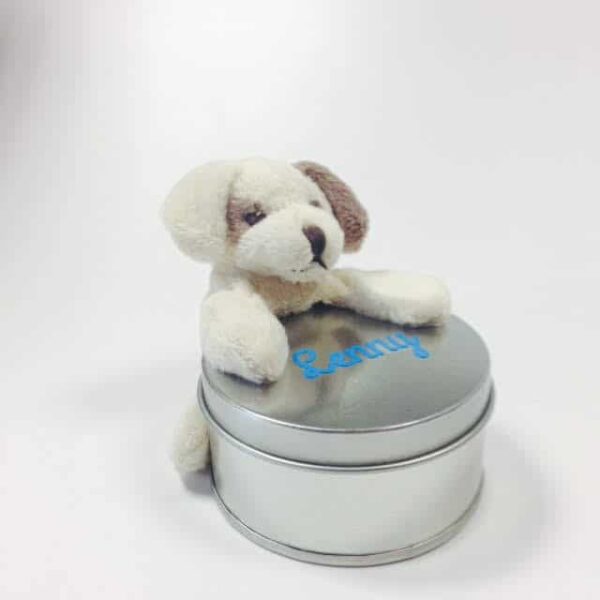 Boite à dragées ronde en Métal - Sans fenêtre