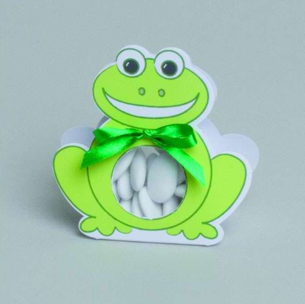 Boite à dragées grenouille