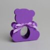 Boite a dragees ourson violet
