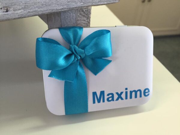 boite à dragées communion garçon