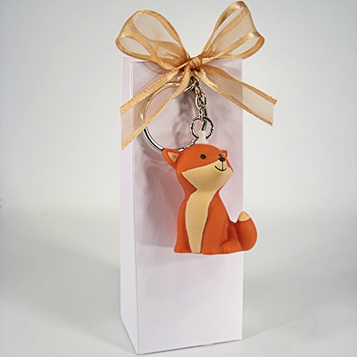 Porte-clés Renard - Orange