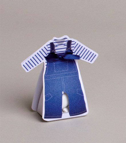 boite a dragées salopette marine