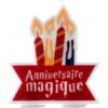 Bougie Anniversaire Magique sorcier