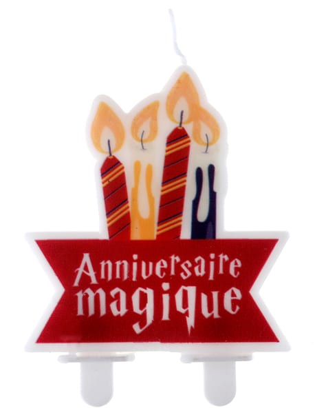 Bougie Anniversaire Magique sorcier