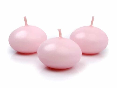 Bougie flottante rose – bougies flottantes rose Bougie flottante rose X 50