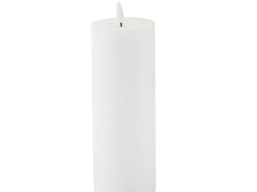 Bougie led cylindrique blanc 20cm Bougie led cylindrique blanc 20cm