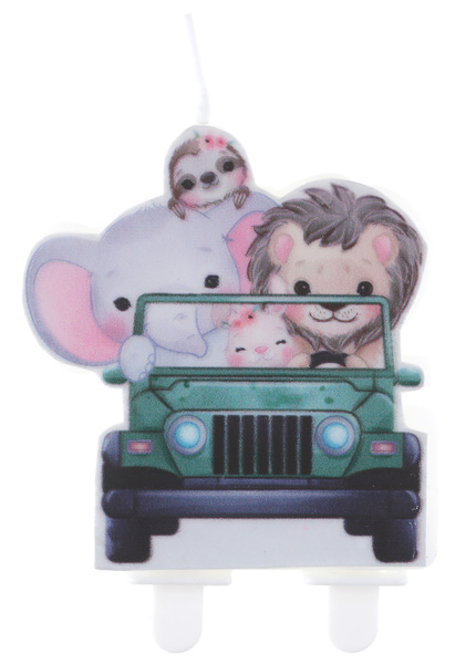 Bougie safari explorateur