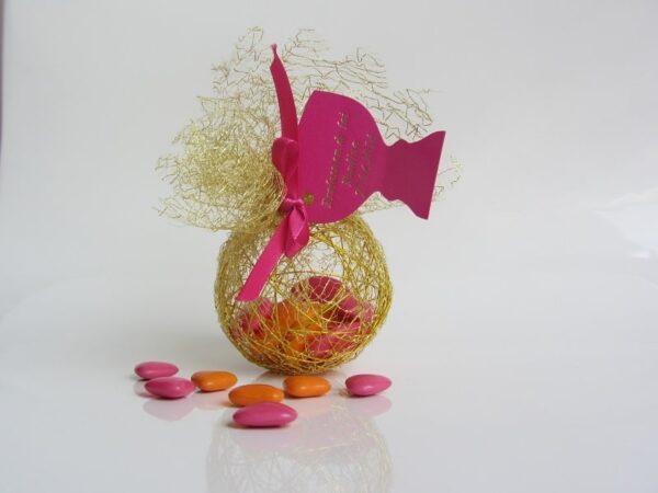 contenant dragees communion or