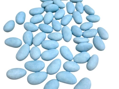 Dragées amandes castille bleu