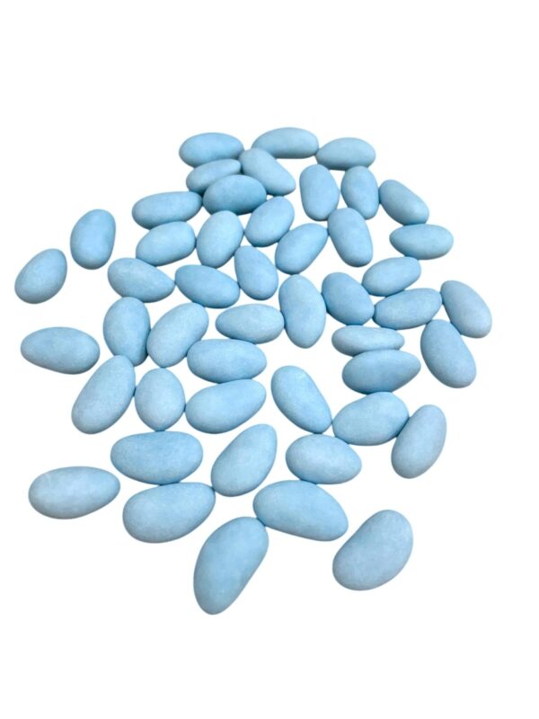 Dragées amandes castille bleu