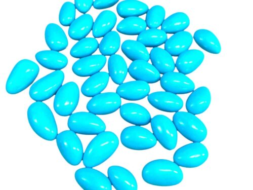 dragees amandes castille turquoise