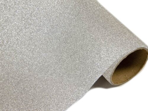 Chemin de table pailleté argenté